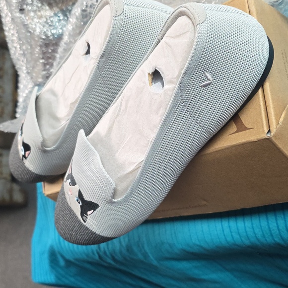 Vivaia Audrey Oyster GREY/RICH GREY- MOI CAT US SIZE 9-9.5 - Picture 10 of 13